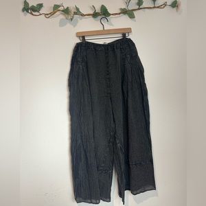 NWOT Free People Intimately Cotton Lightweight Wide Leg Oversized Pants Size M